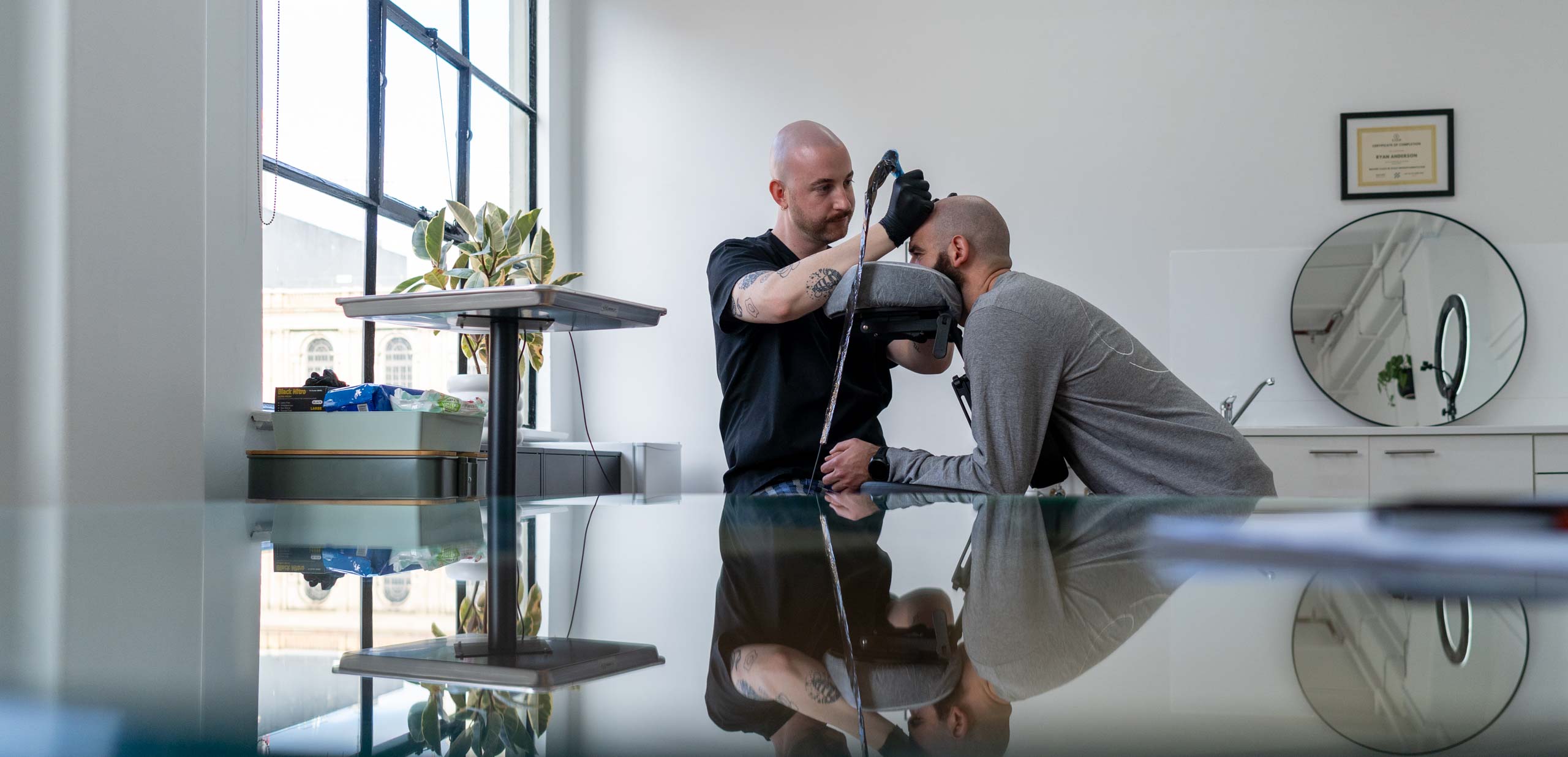 Hair tattoo treatments Melbourne - SMP HQ